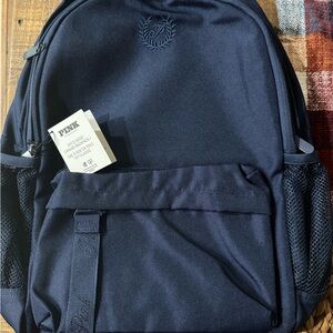 PINK Victoria Secret backpack navy blue